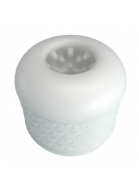 Белый сквозной мастурбатор Crystle - Baile - во Владикавказе купить с доставкой