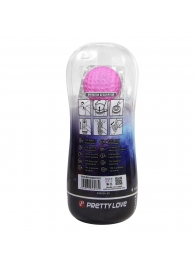 Прозрачный мастурбатор с подвижным шариком - Baile - во Владикавказе купить с доставкой