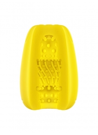 Желтый мастурбатор-яйцо Bisedze - LoveStore - во Владикавказе купить с доставкой