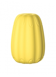 Желтый мастурбатор-яйцо Bisedze - LoveStore - во Владикавказе купить с доставкой