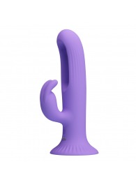 Сиреневый вибратор c функцией фингеринга Killmoulis - 17,5 см. - Baile