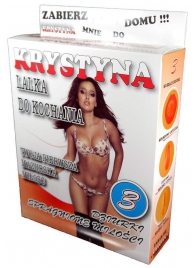 Надувная секс-кукла Krystyna - Boys of Toys - во Владикавказе купить с доставкой