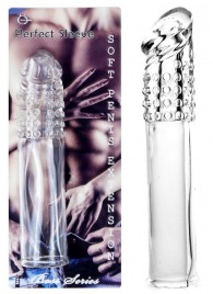 Прозрачная насадка-удлинитель Perfect Sleeve - 19 см. - Boys of Toys - во Владикавказе купить с доставкой