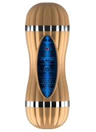 Мастурбатор-вагина с вибрацией в колбе Bevis - Boys of Toys - во Владикавказе купить с доставкой