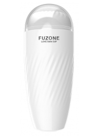 Белый мастурбатор с вибрацией в колбе Fuzone - Boys of Toys - во Владикавказе купить с доставкой