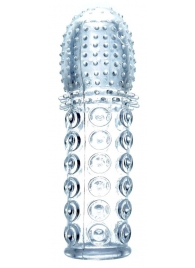 Прозрачная закрытая насадка на пенис - 13,5 см. - Boys of Toys - во Владикавказе купить с доставкой