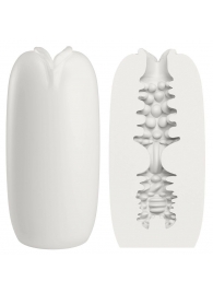 Белый мастурбатор-вагина Olga - Baile - во Владикавказе купить с доставкой