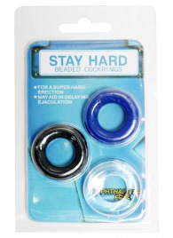 Набор из 3 эрекционных колец без рельефа - Boys of Toys - во Владикавказе купить с доставкой