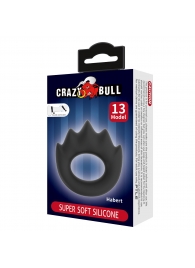 Черное эрекционное кольцо Habert - Baile - во Владикавказе купить с доставкой