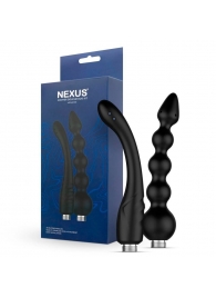 Набор из 2 насадок для анального душа Shower Douche Duo Kit - Nexus Range - купить с доставкой во Владикавказе