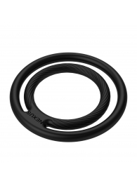 Черное двойное эрекционное кольцо Nexus Enduro Double - Nexus Range - во Владикавказе купить с доставкой