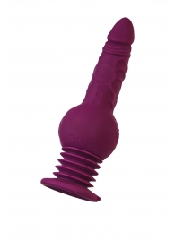 Фиолетовая мини-машина для секса Striker с пультом ДУ - 23,5 см. - ToyFa - купить с доставкой во Владикавказе