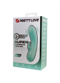 Зеленый мини-вибратор DJ Stick - 12,7 см. - Baile