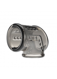 Дымчатая насадка на пенис и мошонку - Baile - во Владикавказе купить с доставкой