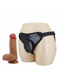 Страпон с универсальным поясом Fogg - 17,5 см. - Baile - купить с доставкой во Владикавказе