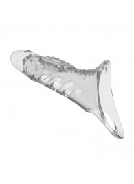 Прозрачная насадка на пенис - 22 см. - Baile - во Владикавказе купить с доставкой