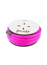 Розовая веревка для шибари на катушке - 5 м. - Pecado - купить с доставкой во Владикавказе