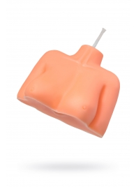 Оранжевая сувенирная свеча «Женский силуэт» - Pecado - купить с доставкой во Владикавказе