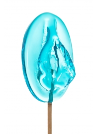 Леденец в форме вагины со вкусом блю кюрасао - 50 гр. - Sosuчki - купить с доставкой во Владикавказе