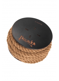 Джутовая веревка для шибари на катушке - 5 м. - Pecado - купить с доставкой во Владикавказе