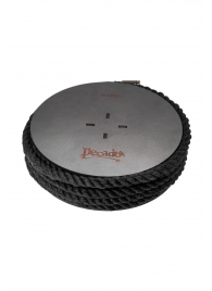 Черная веревка для шибари на катушке - 10 м. - Pecado - купить с доставкой во Владикавказе