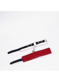 Бело-красные кожаные оковы - Crazy Handmade - купить с доставкой во Владикавказе