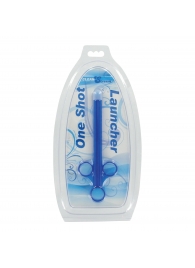 Синий шприц для введения лубриканта XL Lubricant Launcher - XR Brands - купить с доставкой во Владикавказе