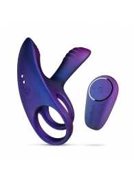 Фиолетовое эрекционное виброкольцо с клиторальной подушечкой Infinity Ignite - ONE DC B.V. - во Владикавказе купить с доставкой