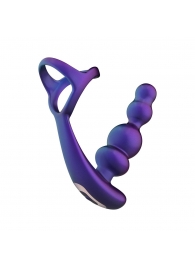 Фиолетовое эрекционное виброкольцо с анальной ёлочкой Stellar Force - ONE DC B.V. - во Владикавказе купить с доставкой