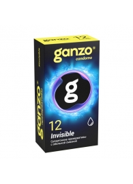 Супертонкие презервативы Ganzo Invisible - 12 шт. - Ganzo - купить с доставкой во Владикавказе