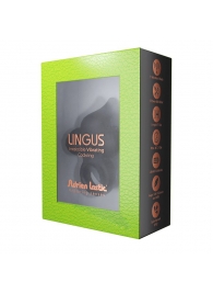 Черное эрекционное кольцо Lingus с вибрацией - Adrien Lastic - во Владикавказе купить с доставкой