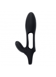 Черная насадка на пенис с вибрацией Nautilus - Zero Tolerance - во Владикавказе купить с доставкой