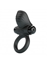 Черное эрекционное кольцо с вибрацией Adrien - Baile - во Владикавказе купить с доставкой