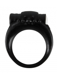 Чёрное виброкольцо для пениса Stayer - Orion - во Владикавказе купить с доставкой