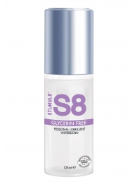 Лубрикант на водной основе S8 Glycerin Free без глицерина - 125 мл. - Stimul8 - купить с доставкой во Владикавказе