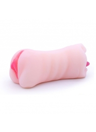 Телесный двусторонний мастурбатор - вагина и ротик - Boys of Toys - во Владикавказе купить с доставкой