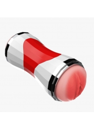 Двусторонний мастурбатор в колбе Power Grip Cup - вагина и ротик - Boys of Toys - во Владикавказе купить с доставкой