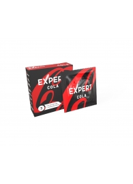 Презервативы с ароматом колы Expert Cola - 3 шт. - Expert - купить с доставкой во Владикавказе