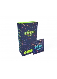Светящиеся в темноте презервативы Expert Neon - 15 шт. - Expert - купить с доставкой во Владикавказе