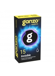 Супертонкие презервативы Ganzo Invisible - 15 шт. - Ganzo - купить с доставкой во Владикавказе