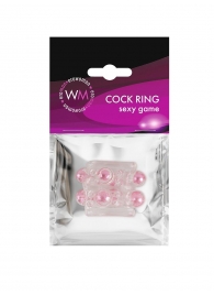 Прозрачная насадка на пенис с цветными шариками - Erowoman-Eroman - во Владикавказе купить с доставкой