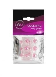 Прозрачная сквозная насадка на пенис с цветными шариками - Erowoman-Eroman - во Владикавказе купить с доставкой