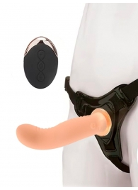 Женский вибрострапон со съемной насадкой и пультом ДУ - Erokay - купить с доставкой во Владикавказе