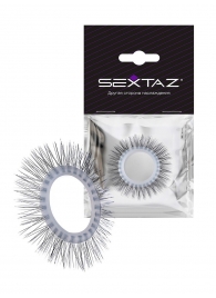 Круглое эрекционное кольцо с «ресничками» - Sextaz - во Владикавказе купить с доставкой