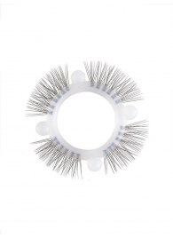 Эластичное кольцо с «ресничками» и 4 шариками - Sextaz - во Владикавказе купить с доставкой