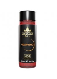 Массажное масло с согревающим эффектом Massage Oil Warming - 100 мл. - HOT - купить с доставкой во Владикавказе