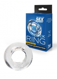 Прозрачное эрекционное кольцо-бублик - Sex Expert - во Владикавказе купить с доставкой
