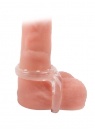 Прозрачное двойное эрекционное кольцо - Sex Expert - во Владикавказе купить с доставкой