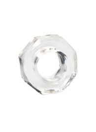Прозрачное эрекционное кольцо в форме гайки - Sex Expert - во Владикавказе купить с доставкой