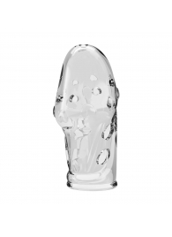 Прозрачная насадка на пенис Booker - 8 см. - Baile - во Владикавказе купить с доставкой